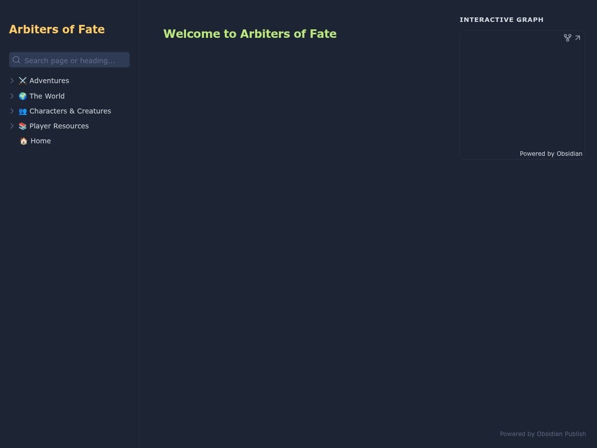 Arbiters of Fate - Screenshot