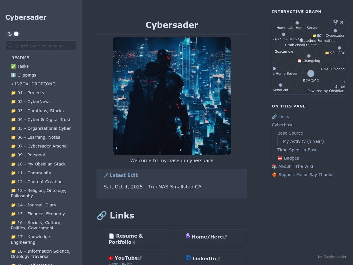 Cybersader Wiki - Screenshot