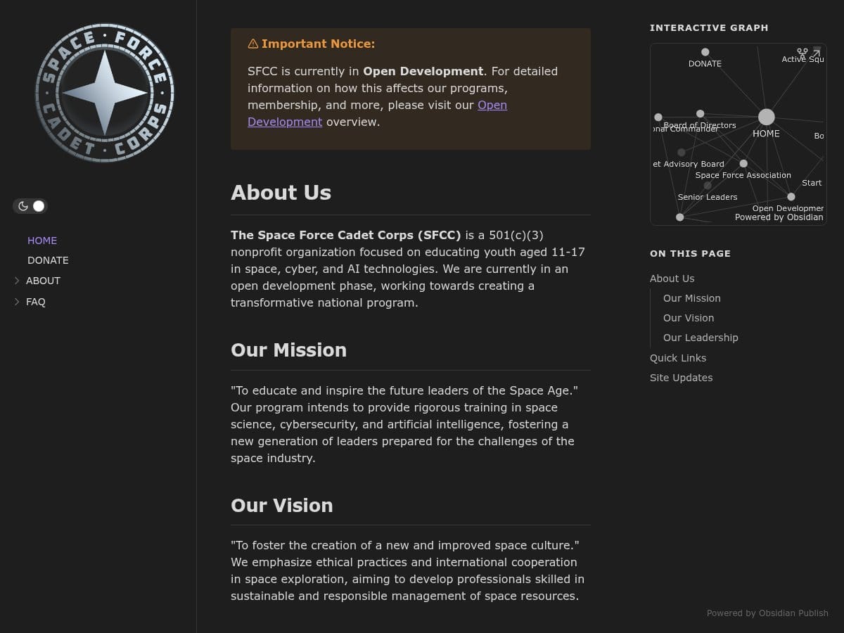 Space Force Cadet Corps - Screenshot